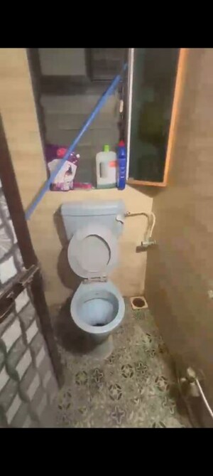 Bathroom in 2 BHK Apartment at Shyam Gokul Garden, Kandivali East – for Rent