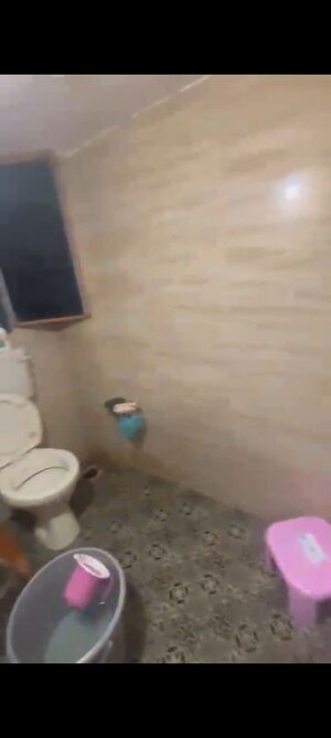 Bathroom in 2 BHK Apartment at Shyam Gokul Garden, Kandivali East – for Rent