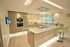 Kitchen in 5 BHK Apartment at Janakpuri – for Sale