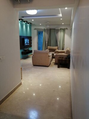 Living Room in 2 BHK Apartment at DB Woods, Goregaon East – for Rent
