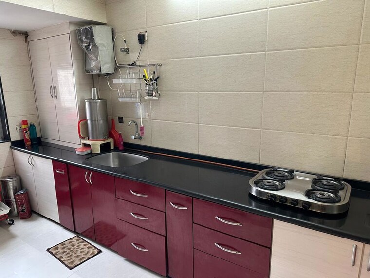 Kitchen, chembur 3 Bedroom 1200 Sq.Ft. Apartment In Chembur Mumbai 10726804