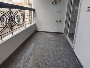 Balcony in 3 BHK Builder Floor at East Of Kailash – for Rent