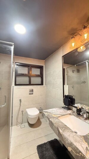 Bathroom in 4 BHK Villa at Embassy Grove, Kodihalli – for Sale