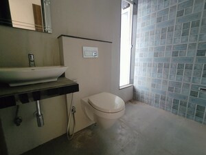 Bathroom in 3 BHK Apartment at Sheth Zuri, Laxmi Nagar – for Rent