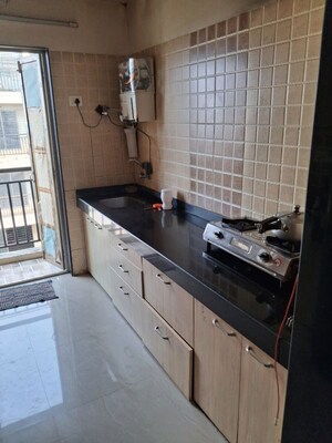 Kitchen in 2 BHK Apartment at Anchor Park, Vasai East – for Rent