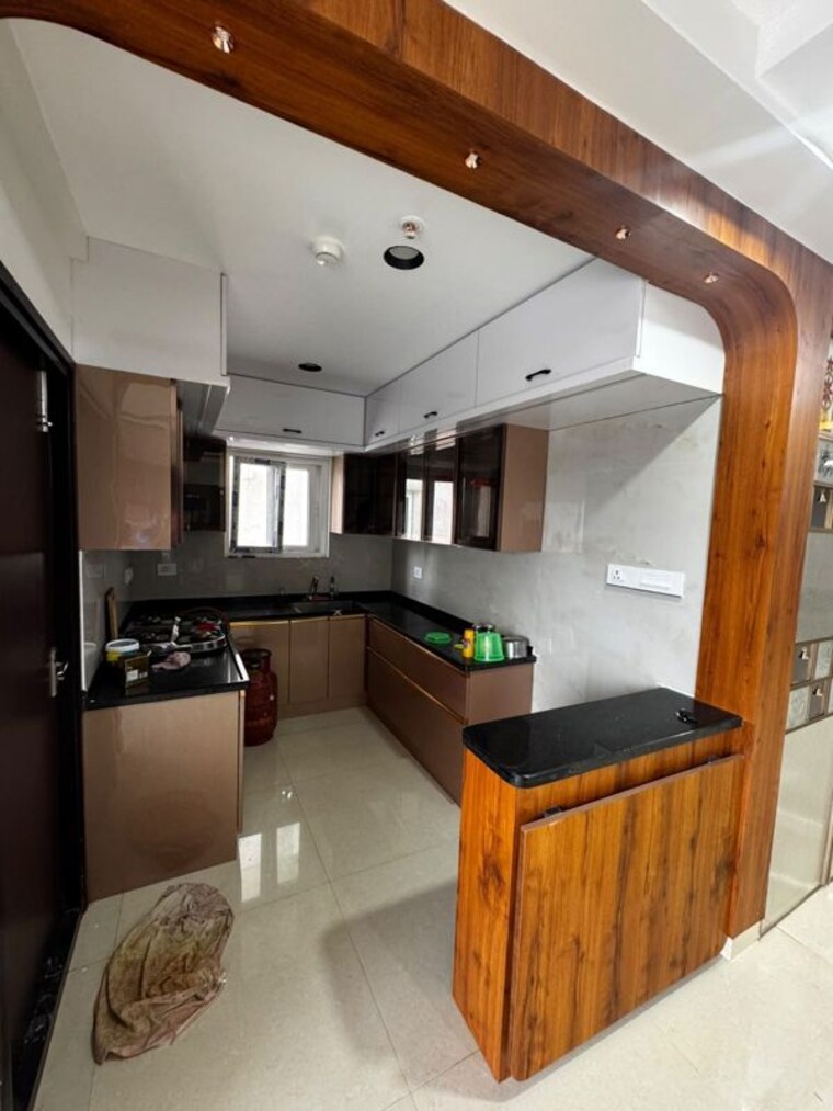 Kitchen, lansum-el-dorado 3 Bedroom 1540 Sq.Ft. Apartment In Narsingi Hyderabad 10733688