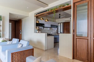Kitchen in 1 BHK Apartment at Janakpuri – for Rent