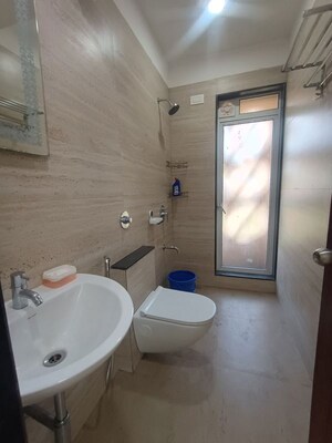 Bathroom in 2 BHK Apartment at Arihant Balaji Pride, Chembur – for Rent