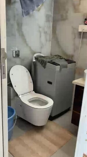 Bathroom in 3 BHK Apartment at Chembur – for Rent