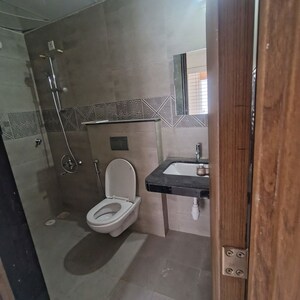Bathroom in 2 BHK Apartment at Rama Fusion Towers, Hinjewadi – for Sale