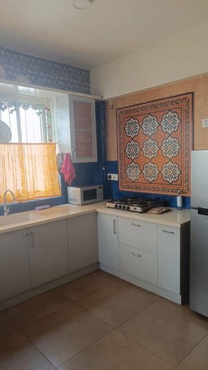Kitchen in 2 BHK Apartment at Aswan Central Boulevard, Halasuru – for Rent