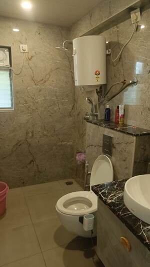 Bathroom in 2 BHK Apartment at Aswan Central Boulevard, Halasuru – for Rent