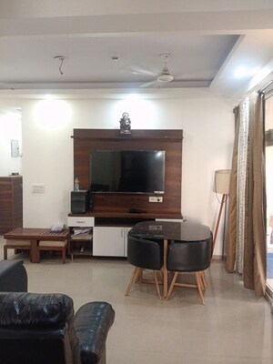 Living Room in 3 BHK Apartment at Mahagun My Woods, Sector 16c Greater Noida – for Rent