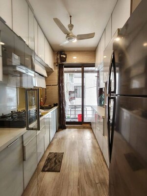 Kitchen in 3 BHK Apartment at Veena Celestia, Borivali West – for Rent
