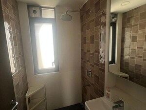 Bathroom in 2 BHK Apartment at Lower Parel – for Rent