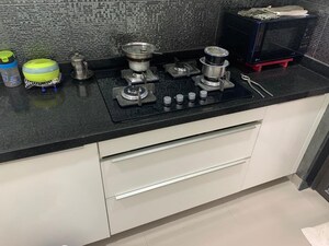 Kitchen in 2 BHK Apartment at Lower Parel – for Rent