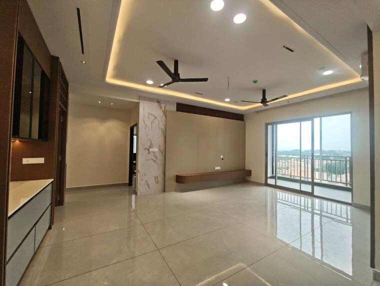 Living Room, hallmark-treasor 3 Bedroom 2040 Sq.Ft. Apartment In Narsingi Hyderabad 10733899