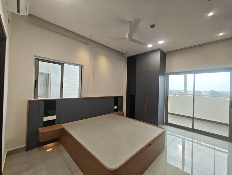 Bedroom, hallmark-treasor 3 Bedroom 2040 Sq.Ft. Apartment In Narsingi Hyderabad 10733899