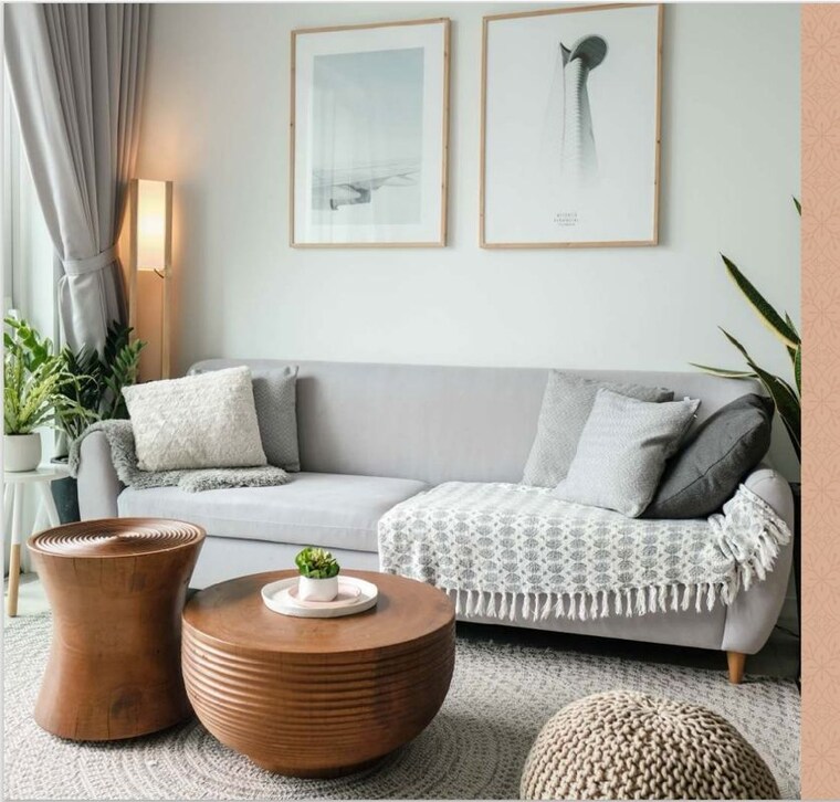 Living Room, vaastu-omkar 2 Bedroom 622 Sq.Ft. Apartment In Vile Parle East Mumbai 10733918