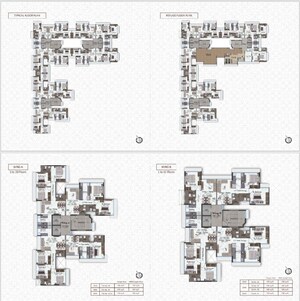 Floor Plan in 2 BHK Apartment at Vaastu Omkar, Vile Parle East – for Sale