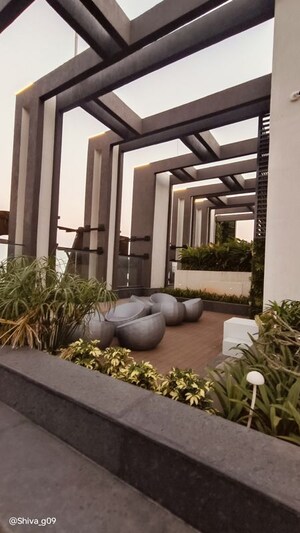 Living Room in 1 BHK Apartment at Prescon Midtown Bay, Mahim West – for Rent