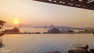 Swimming Pool in 1 BHK Apartment at Prescon Midtown Bay, Mahim West – for Rent