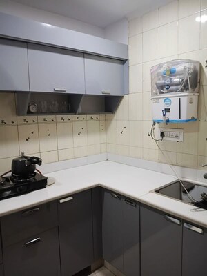 Kitchen in 3 BHK Builder Floor at East Of Kailash – for Rent