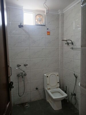 Bathroom in 3 BHK Builder Floor at East Of Kailash – for Rent