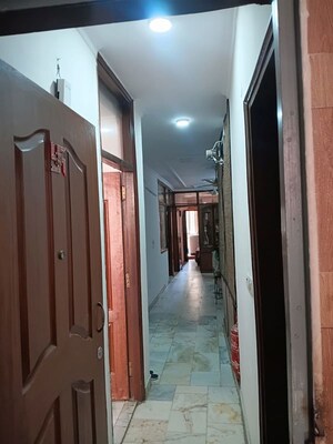 Building Lobby in 3 BHK Builder Floor at East Of Kailash – for Rent