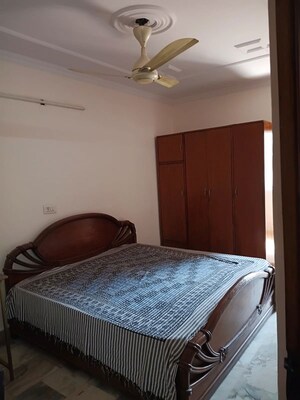 Bedroom in 3 BHK Builder Floor at East Of Kailash – for Rent