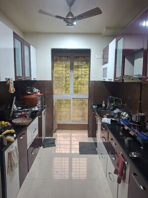 Kitchen in 2.5 BHK Apartment at Adhiraj Cypress Aqua, Kharghar – for Rent