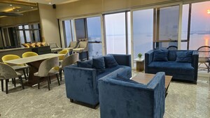 Living Room in 3 BHK Apartment at Kanakia Miami, Mahim – for Rent