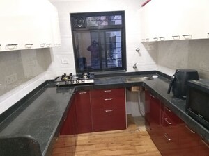 Kitchen in 3 BHK Apartment at Raheja Hill Crest, Andheri West – for Rent