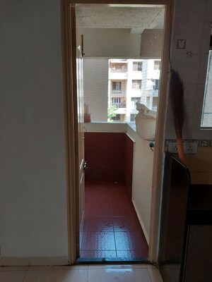 Building Lobby in 1 BHK Apartment at Kunal Nakshatram, Chinchwad – for Rent
