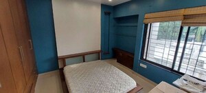 Bedroom in 2 BHK Apartment at Nyati Serenity Enclave, Undri – for Rent