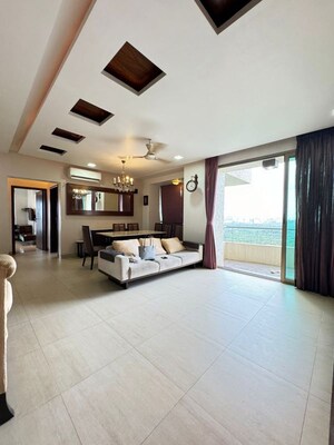 Living Room in 2.5 BHK Apartment at Oberoi Realty Woods, Goregaon East – for Rent
