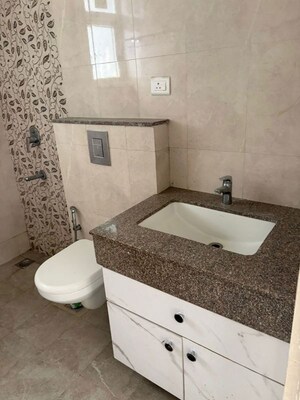 Bathroom in 3 BHK Apartment at AIPL The Peaceful Homes, Sector 70a – for Rent