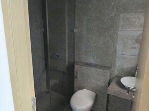 Bathroom in 3 BHK Apartment at Oberoi Sky City, Borivali East – for Rent