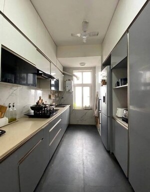 Kitchen in 3 BHK Apartment at Unitech Fresco, Sector 50 – for Rent