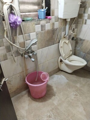 Bathroom in 2 BHK Apartment at Agarwal Vrindavan Gardens, Nalasopara East – for Rent