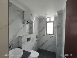 Bathroom in 3 BHK Apartment at Unitech The Residences Gurgaon, Sector 33 – for Rent
