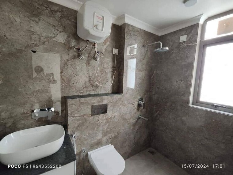 Bathroom, unitech-the-residences-gurgaon 3 Bedroom 1545 Sq.Ft. Apartment In Sector 33 Gurgaon 10734193