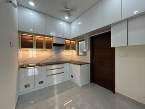 Kitchen in 3 BHK Apartment at Hallmark Treasor, Narsingi – for Rent