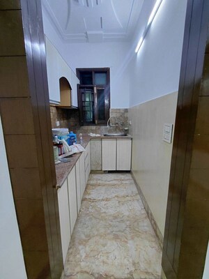 Kitchen in 2 BHK Builder Floor at Janakpuri – for Rent