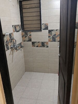 Bathroom in 1 BHK Apartment at Vinay Unique Gardens, Virar West – for Sale