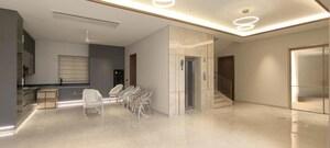 Living Room in  Villa at Gandipet – for Rent