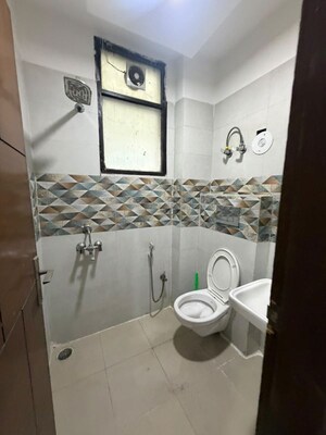 Bathroom in 2 BHK Builder Floor at Chattarpur – for Rent