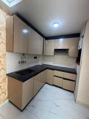 Kitchen in 2 BHK Builder Floor at Chattarpur – for Rent
