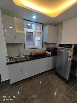 Kitchen in 3 BHK Builder Floor at Sector 45 – for Rent