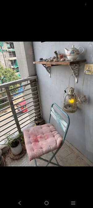 Balcony in 2 BHK Apartment at Arihant Kesariyaji Flats, Paldi – for Rent